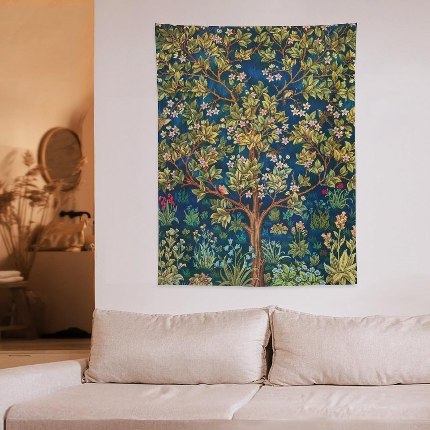 Tree of Life Tapestry Wall Han - Home Decor Medieval 评论和价格