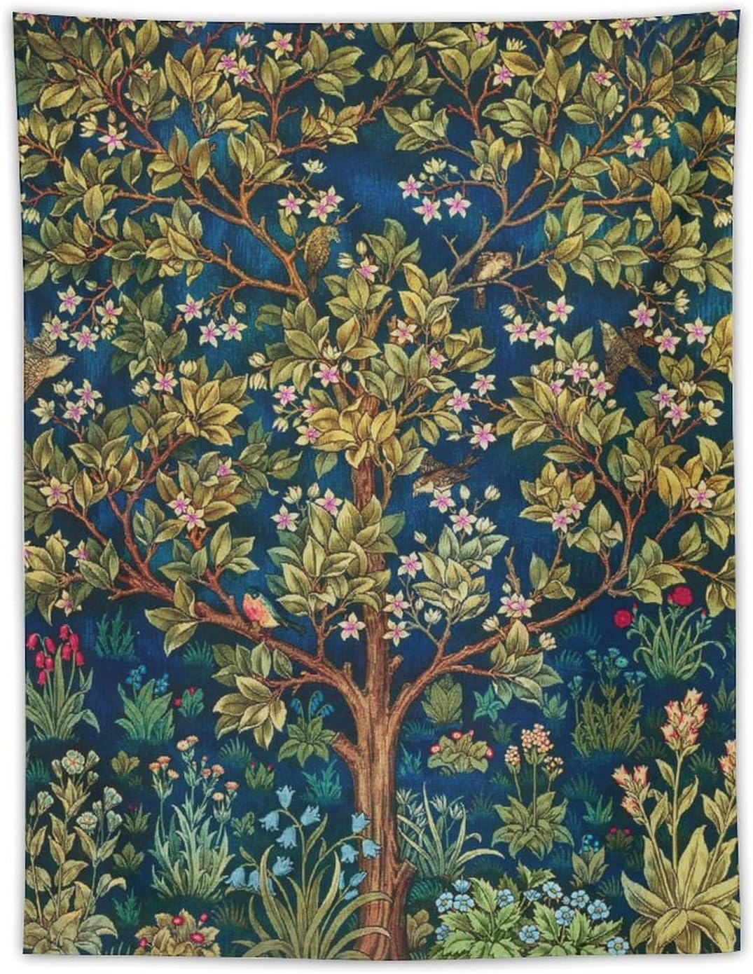 Tree of Life Tapestry Wall Han - Home Decor Medieval 评论和价格