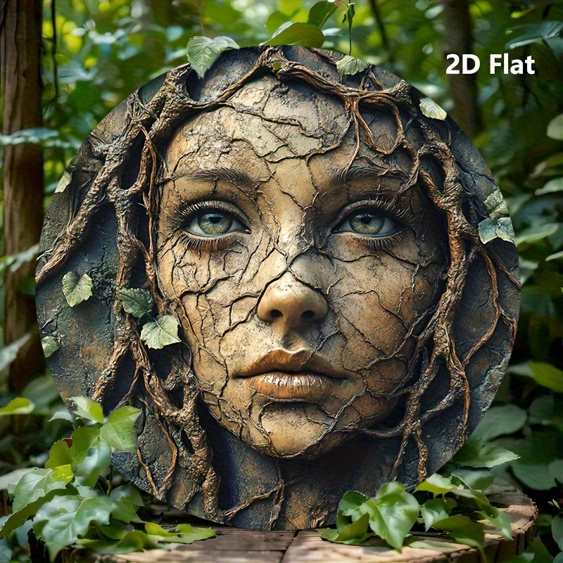 2D Flat, Vintage Aluminum Roun - Home Decor Trends 评论和价格