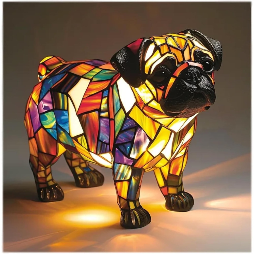 New Dog Series Resin Figurines - Home Decor Quirky 评论和价格
