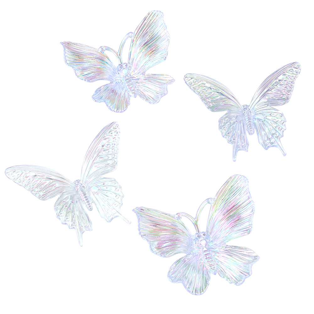 5pcs Acrylic Butterfly Gradien - Home Decor Solution 评论和价格