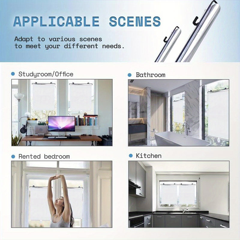 Roller Window Blinds Shades Cu - Home Decor Window Blinds 评论和价格