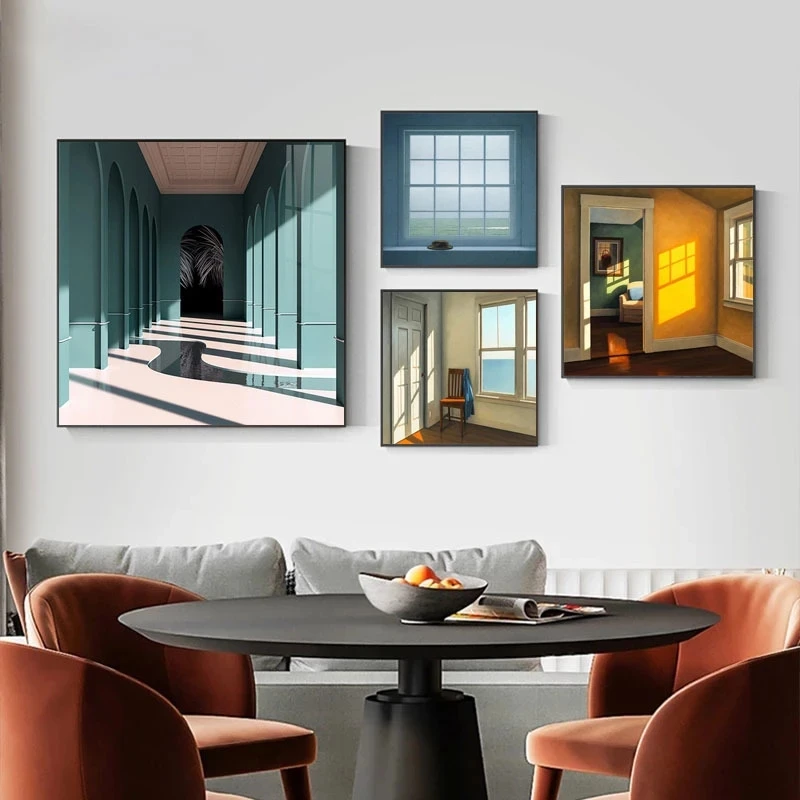 Nordic Window Outside Landscap - Home Decor Interior 评论和价格