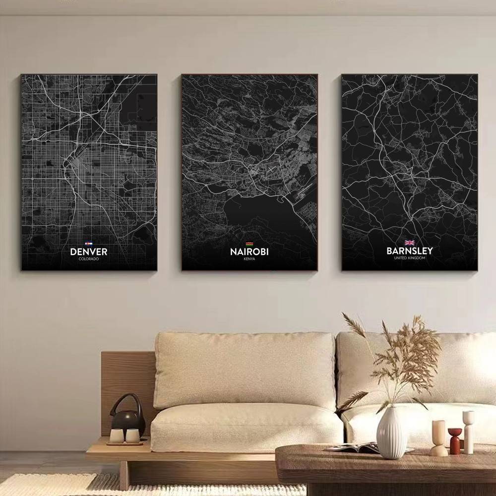 Paris London New York CUSTOM C - Home Decor New York 评论和价格