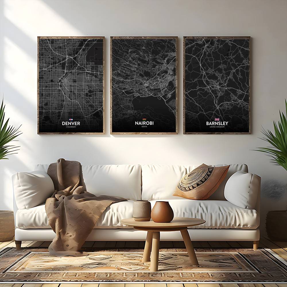 Paris London New York CUSTOM C - Home Decor New York 评论和价格