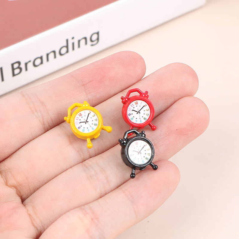 1PC 1:12 Scale Alarm Clock Dol - Home Decor Solution 评论和价格
