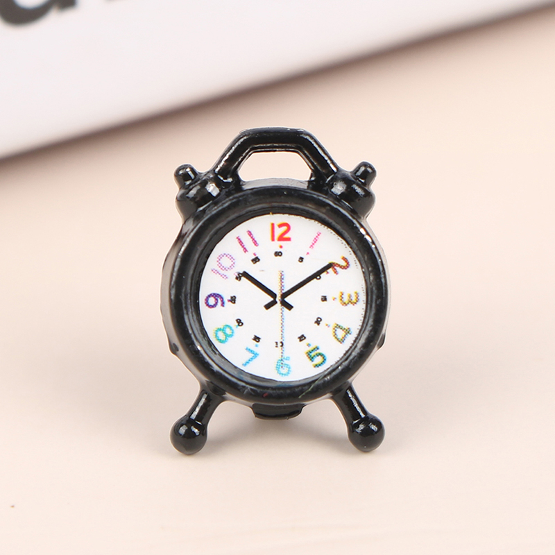 1PC 1:12 Scale Alarm Clock Dol - Home Decor Solution 评论和价格