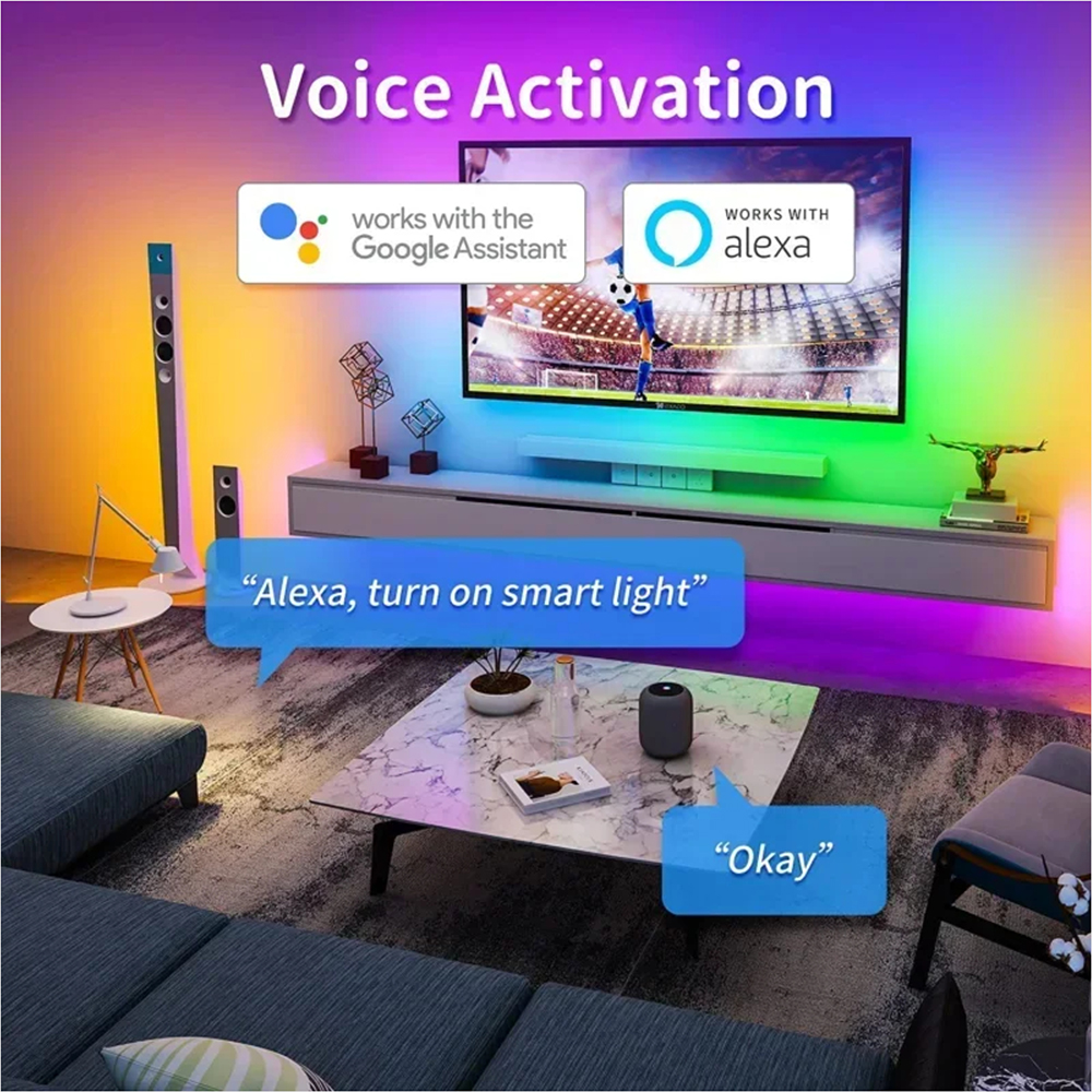 Tuya WiFi WS2811 RGBIC COB LED - Home Decor App Free 评论和价格