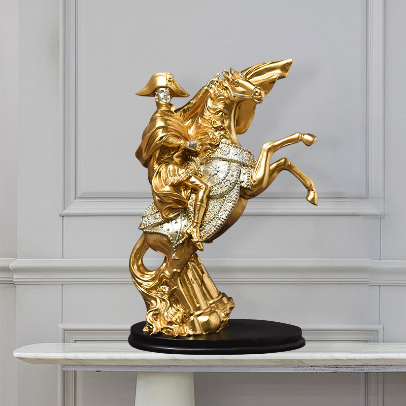 Knight Napoleon Riding A Horse - Home Decor Medieval 评论和价格