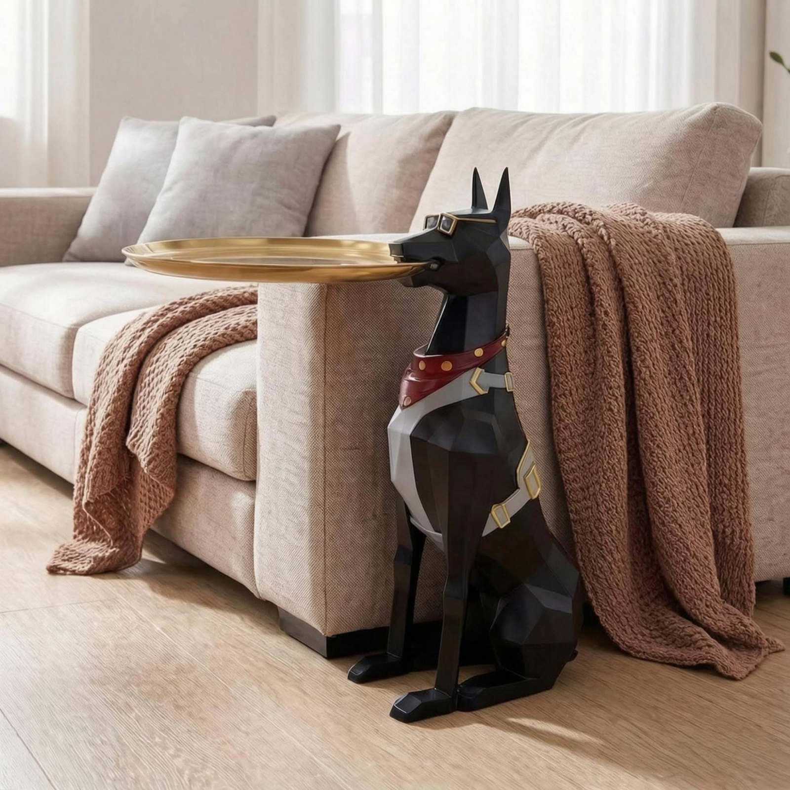 Gentleman Dog Figurine Luxury  - Home Decor Design Ideas 评论和价格