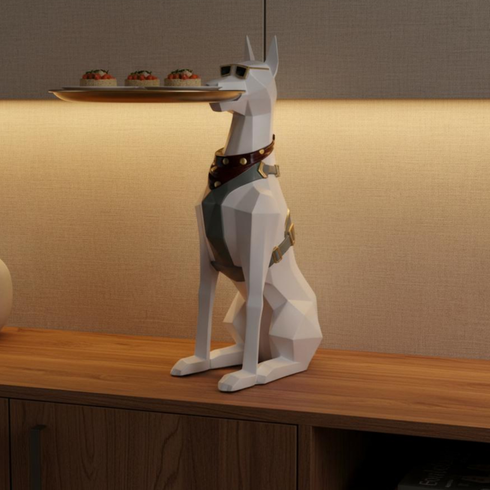 Gentleman Dog Figurine Luxury  - Home Decor Design Ideas 评论和价格