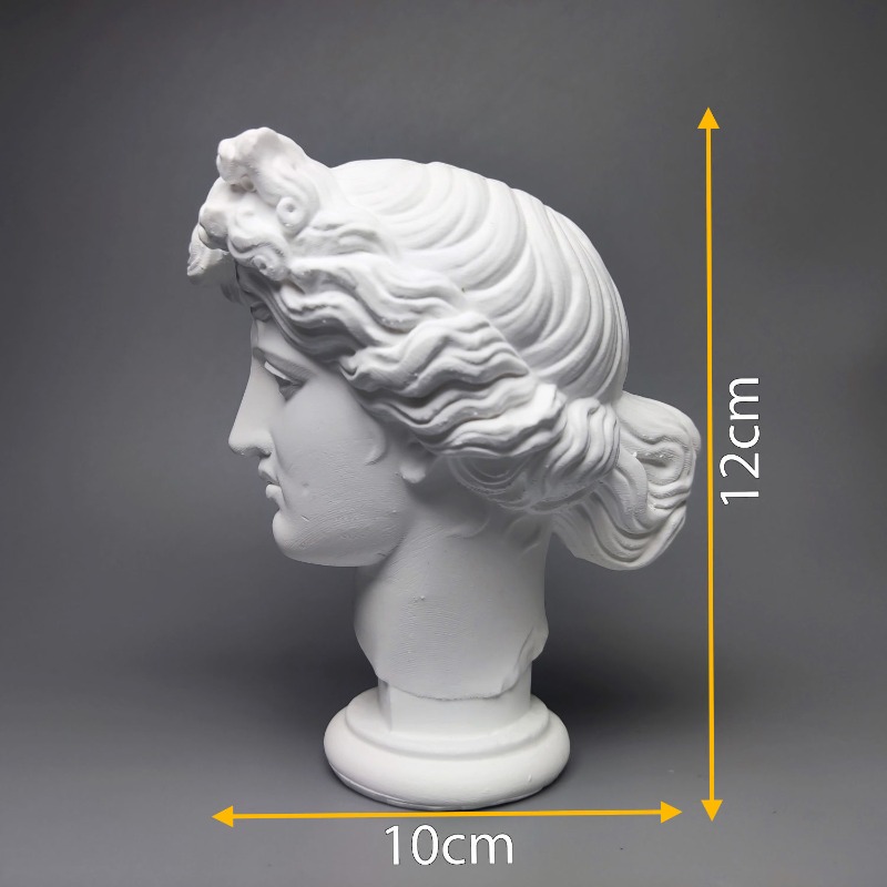 Giustiniani Plaster Figure Vin - Aesthetic Bookend 评论和价格