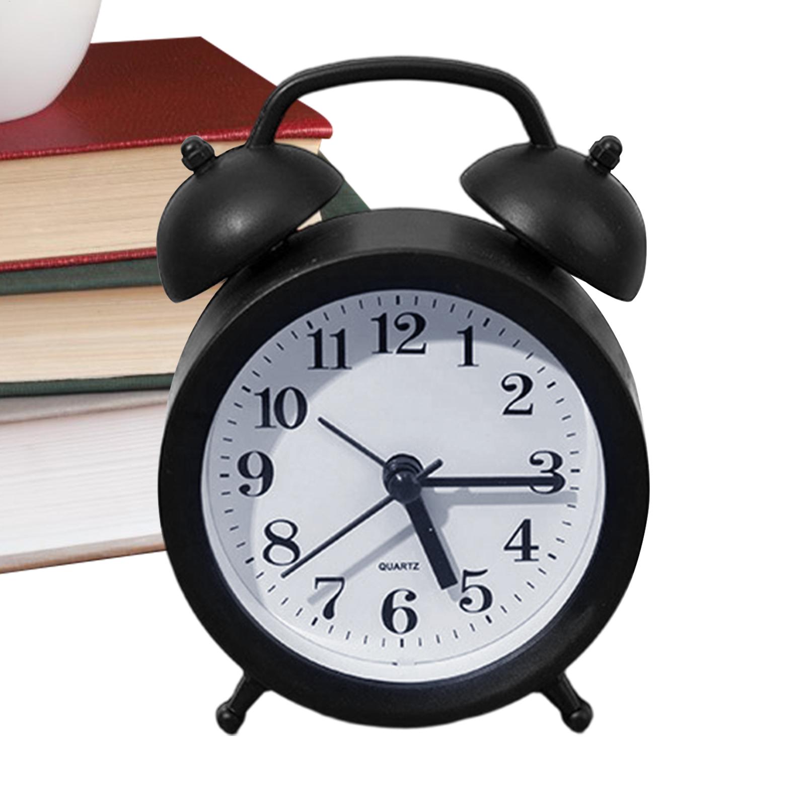 Mini Alarm Clock Small Round T - Vintage Alarm Clock 评论和价格