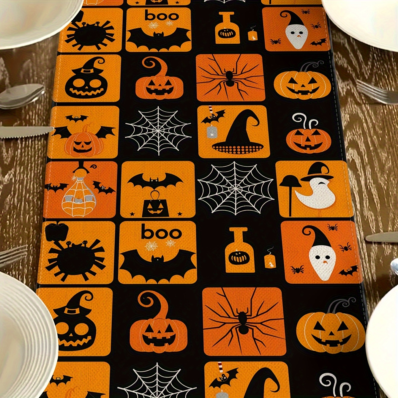 1 Piece of Halloween-Themed Ta - Home Decor Market 评论和价格