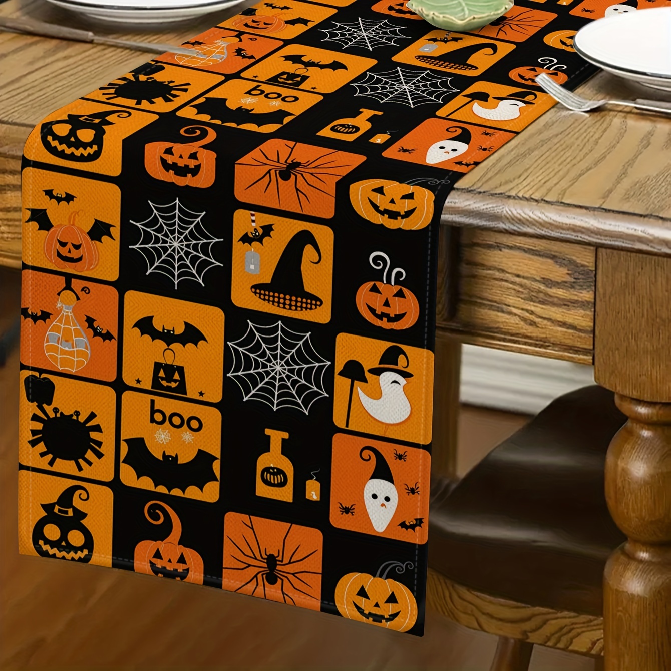 1 Piece of Halloween-Themed Ta - Home Decor Market 评论和价格