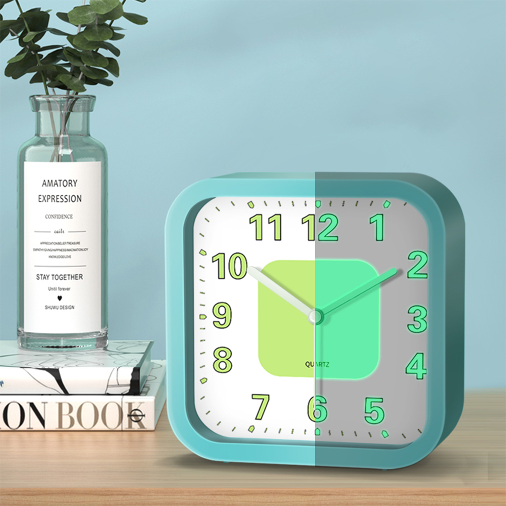 1PC Silent Luminous Alarm Cloc - Vintage Alarm Clock 评论和价格