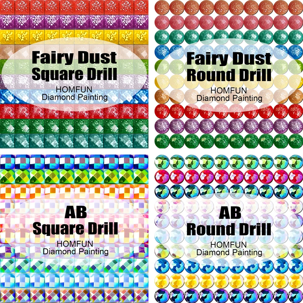 HOMFUN Fairy Dust AB Full Diam - Home Decor Market 评论和价格