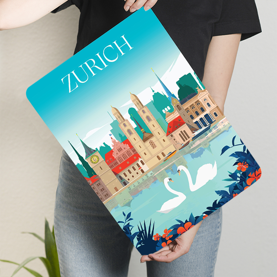 Zurich City Skyline with Lake  - Home Decor Zurich 评论和价格