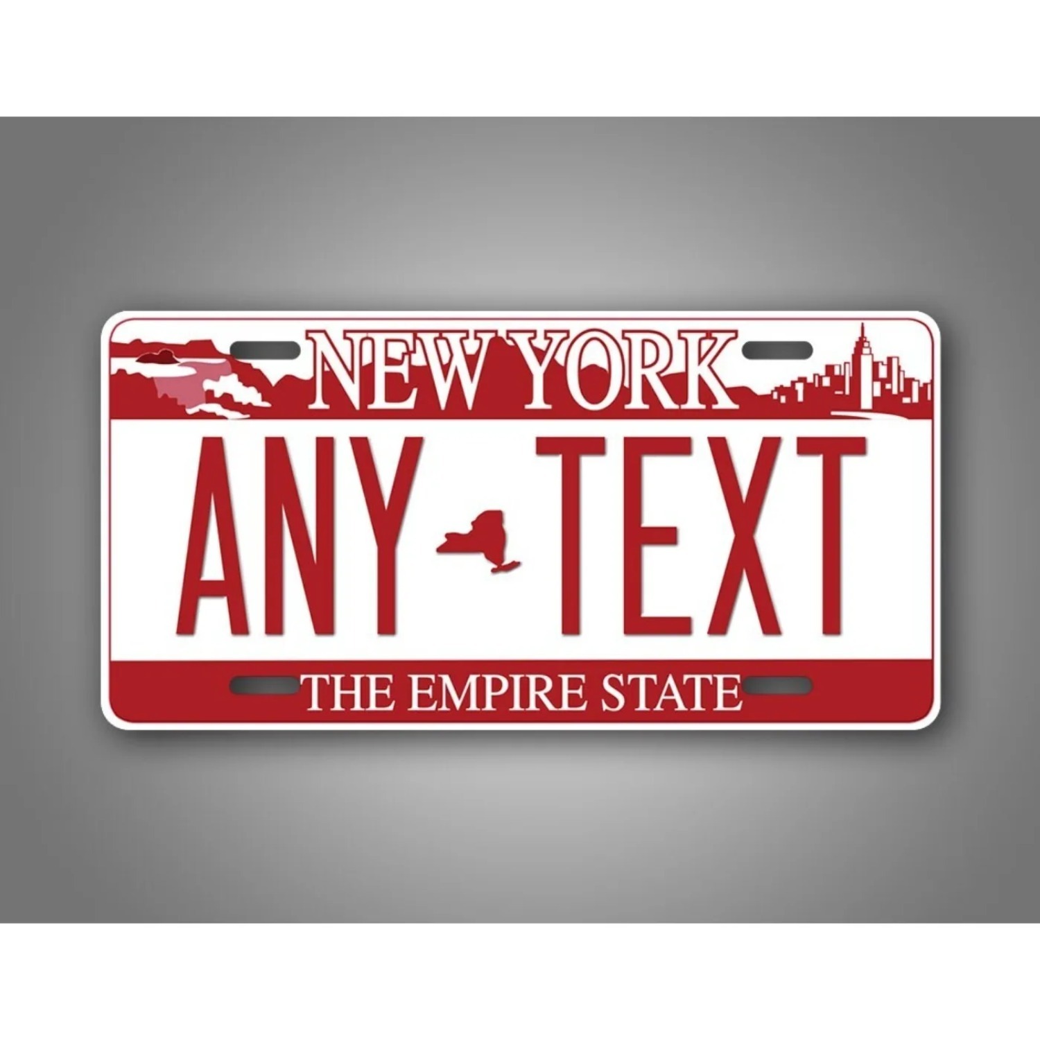1pc Personalized Red New York  - Home Decor New York 评论和价格