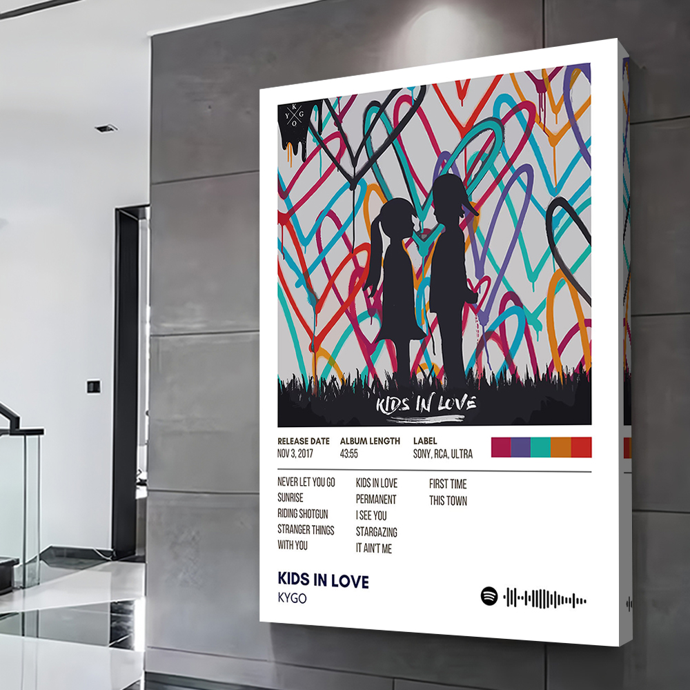 Kygo Kids in Love Printed Post - Home Decor Interior 评论和价格