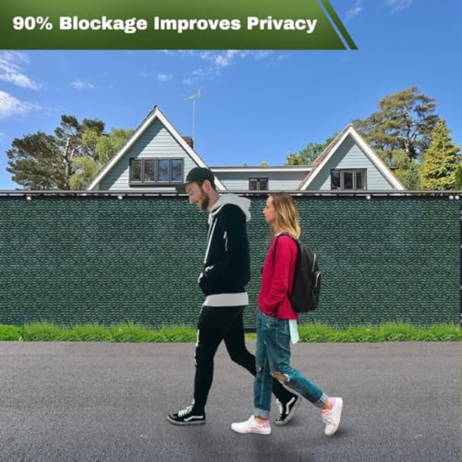 Privacy Screen Fence 4Feet x 5 - Home Decor Canvas 评论和价格