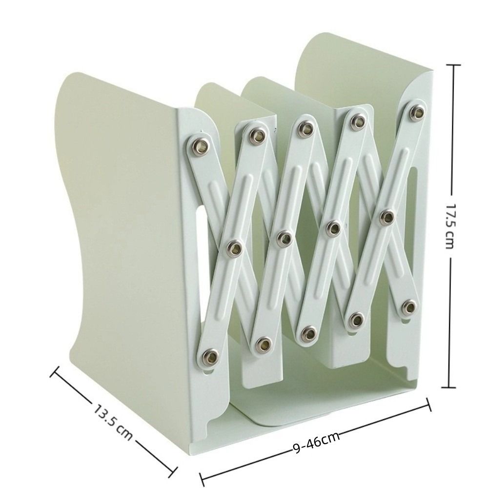 Large Capacity Metal Retractab - Aesthetic Bookend 评论和价格