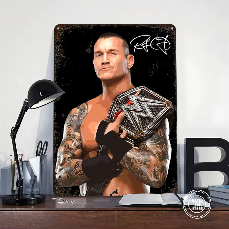 Randy Orton Champion Vector Pr - Home Decor Vector 评论和价格