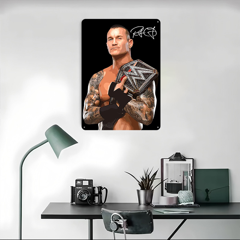 Randy Orton Champion Vector Pr - Home Decor Vector 评论和价格