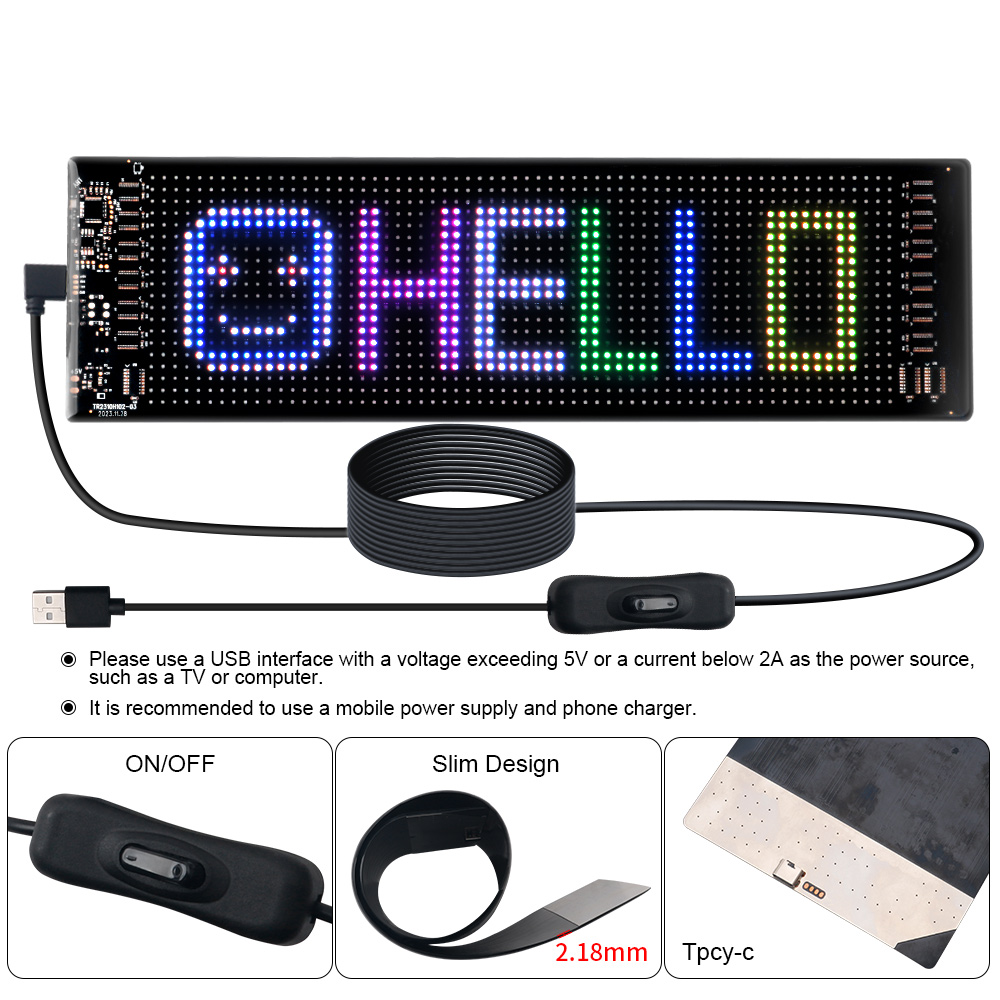 LED Matrix Pixel Panel Scrolli - Home Decor App Free 评论和价格