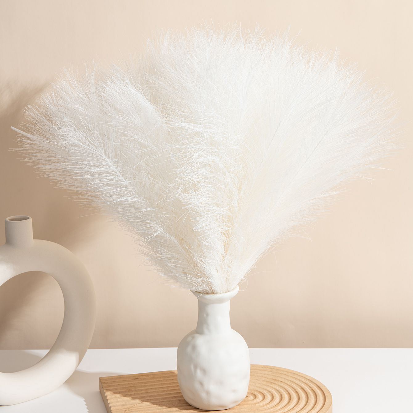 Artificial Pampas Grass Reeds  - Pampas Grass Decor 评论和价格