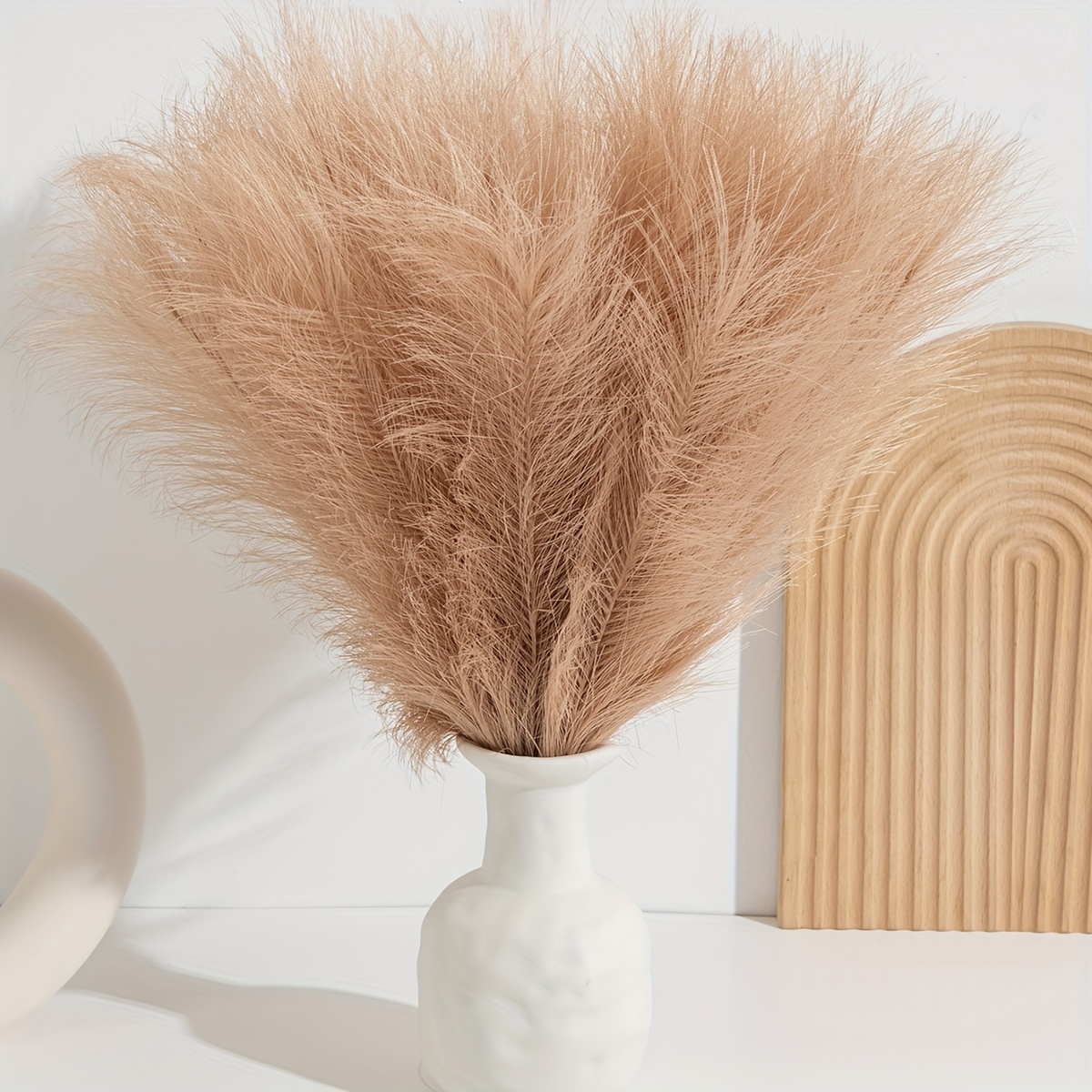 Artificial Pampas Grass Reeds  - Pampas Grass Decor 评论和价格