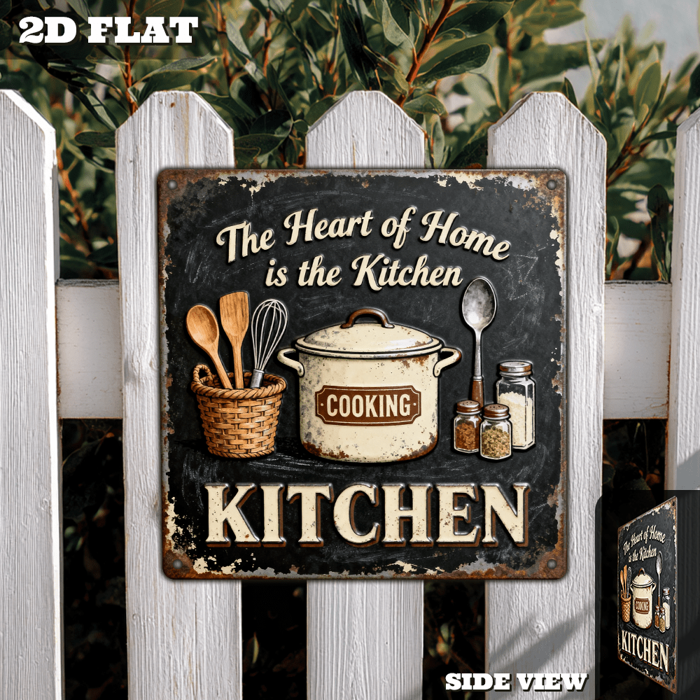 Vintage Metal Kitchen Wall Dec - Home Decor Trends 评论和价格