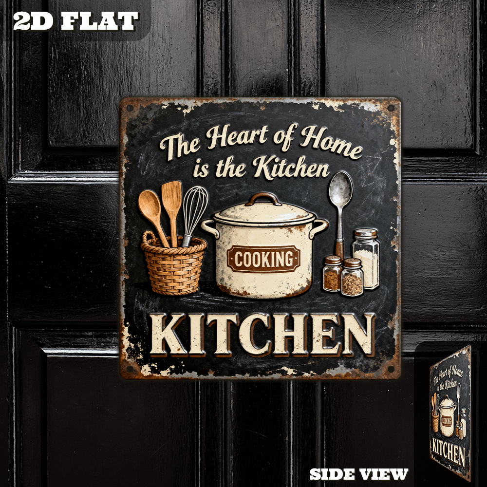 Vintage Metal Kitchen Wall Dec - Home Decor Trends 评论和价格