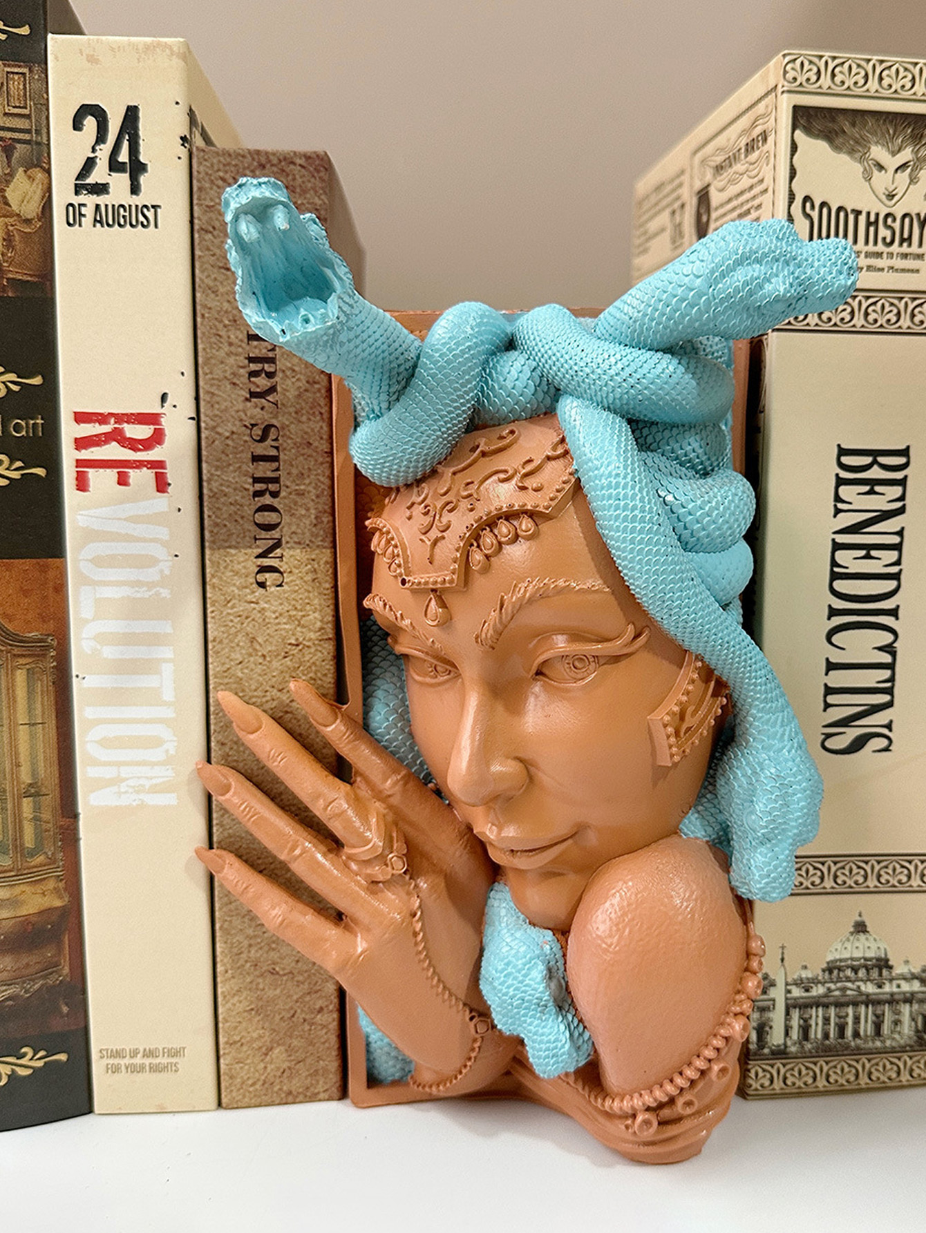 1pc Fantasy Bookshelf Decorati - Aesthetic Bookend 评论和价格