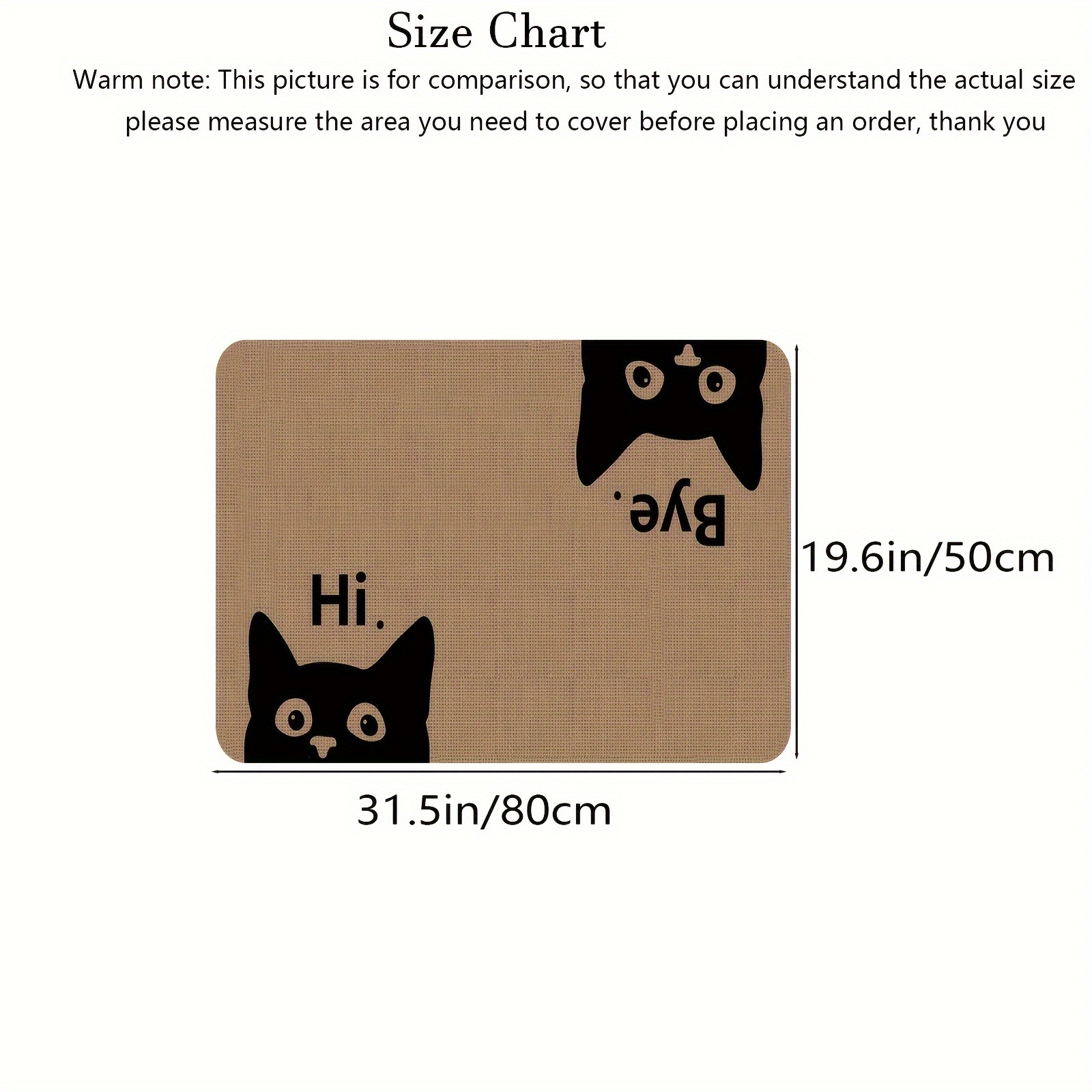 Cute Cat Doormat, Soft Absorbe - Home Decor Design Ideas 评论和价格