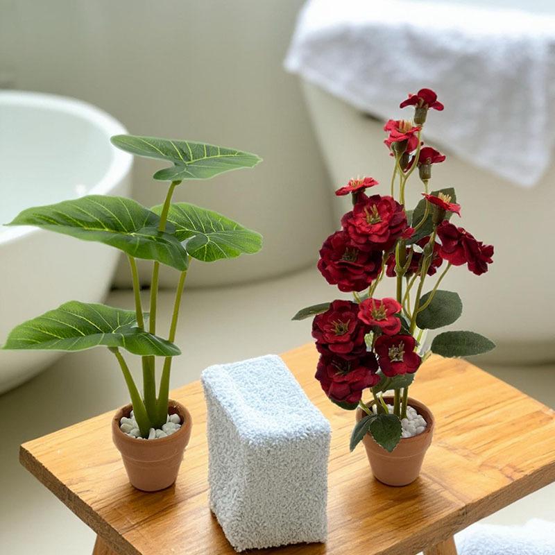 1Pcs Dollhouse Philodendron Mi - Home Decor Resin 评论和价格