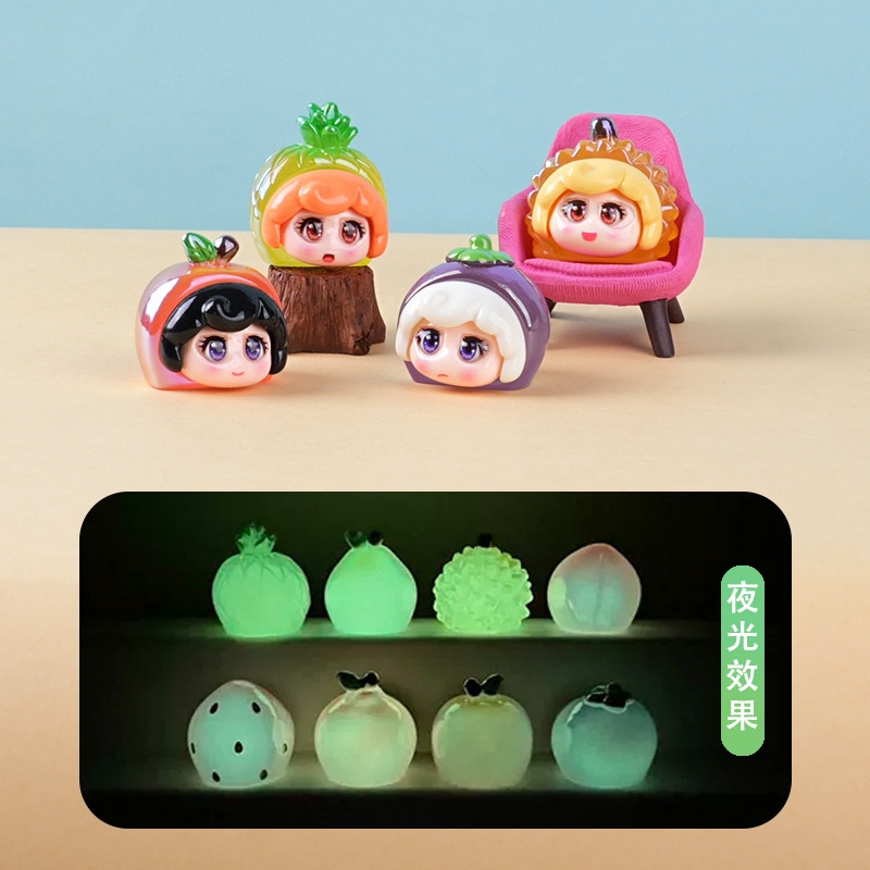 Cute Fruit Blind Box Beads Hom - Home Decor Resin 评论和价格