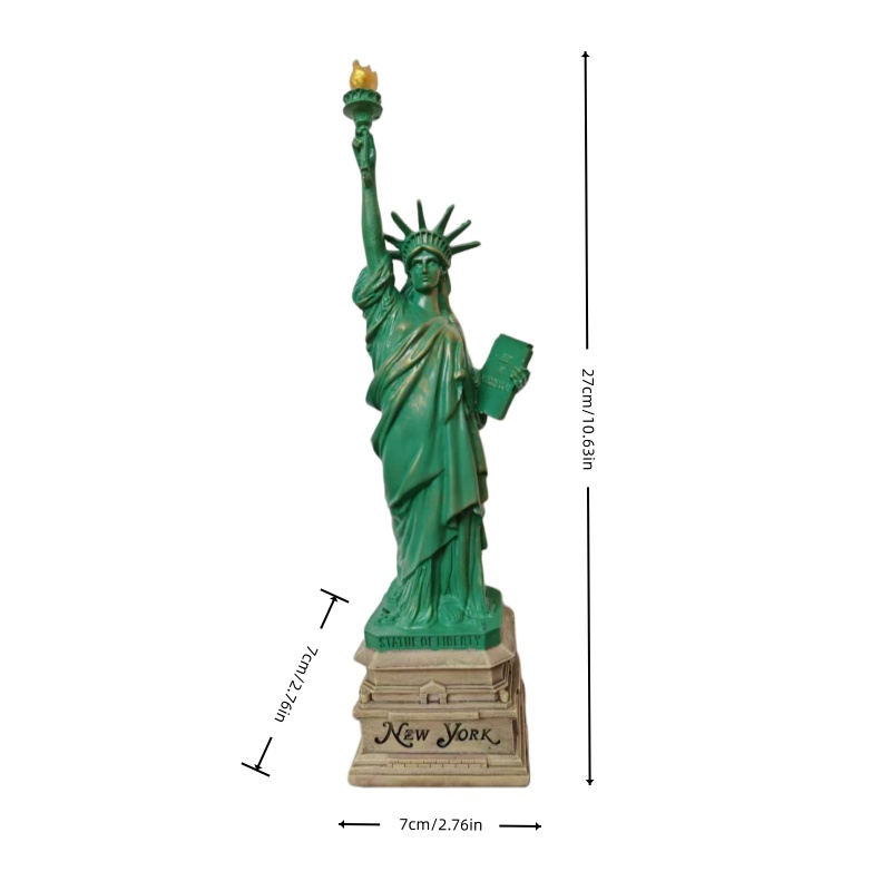 Statue of Liberty resin Statue - Home Decor New York 评论和价格