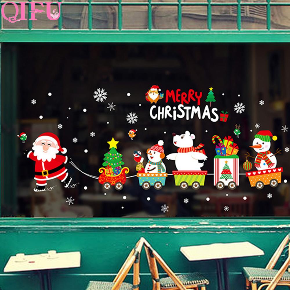 2025 Merry Christmas Wall Stic - Home Decor Window Blinds 评论和价格