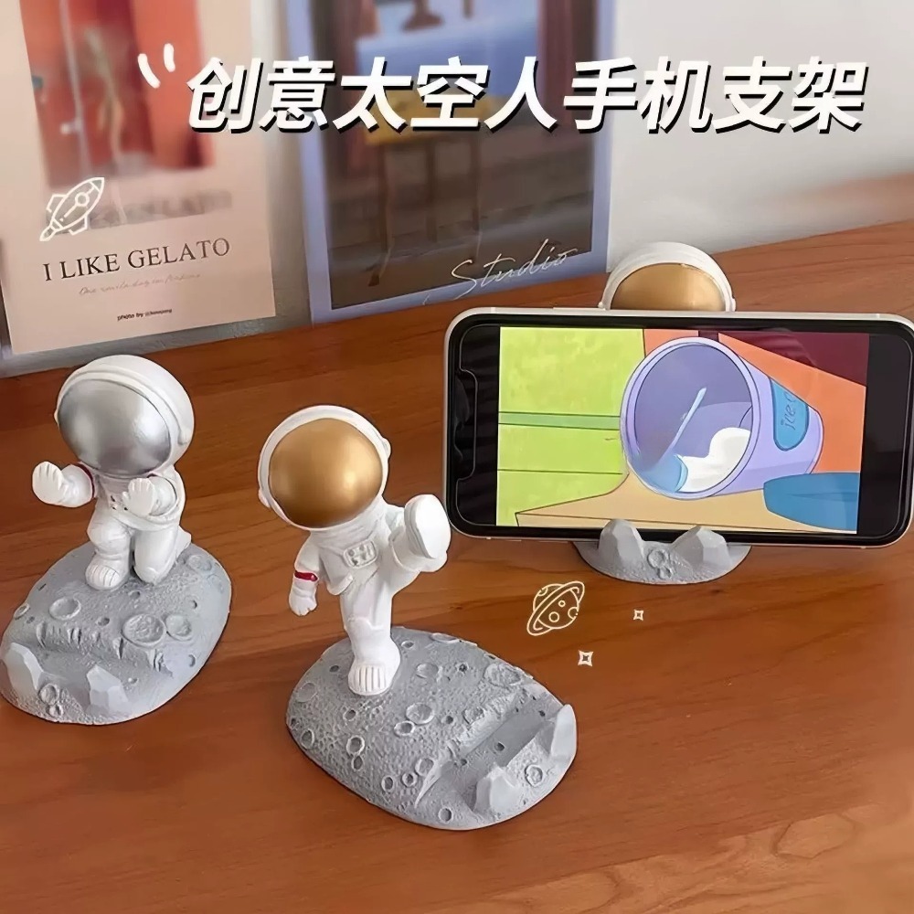 Unique Astronaut Phone Stand S - Home Decor Resin 评论和价格