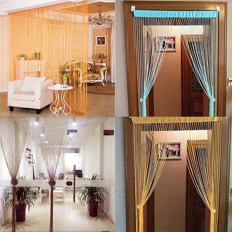 Multi-color Thread Line Curtai - Home Decor Window Blinds 评论和价格