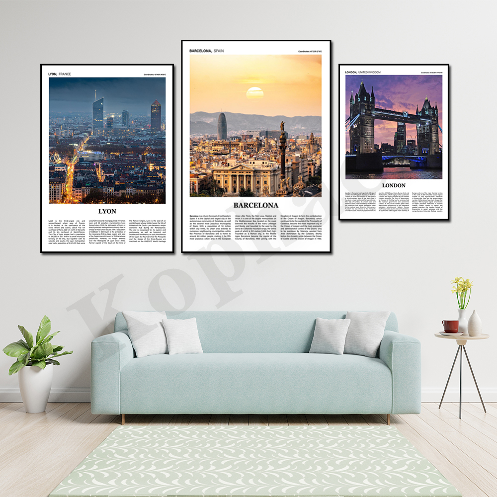 Copenhagen Barcelona London Zu - Home Decor Zurich 评论和价格