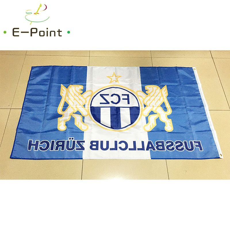 FC Zürich Flag 3ft*5ft (90*150 - Home Decor Zurich 评论和价格