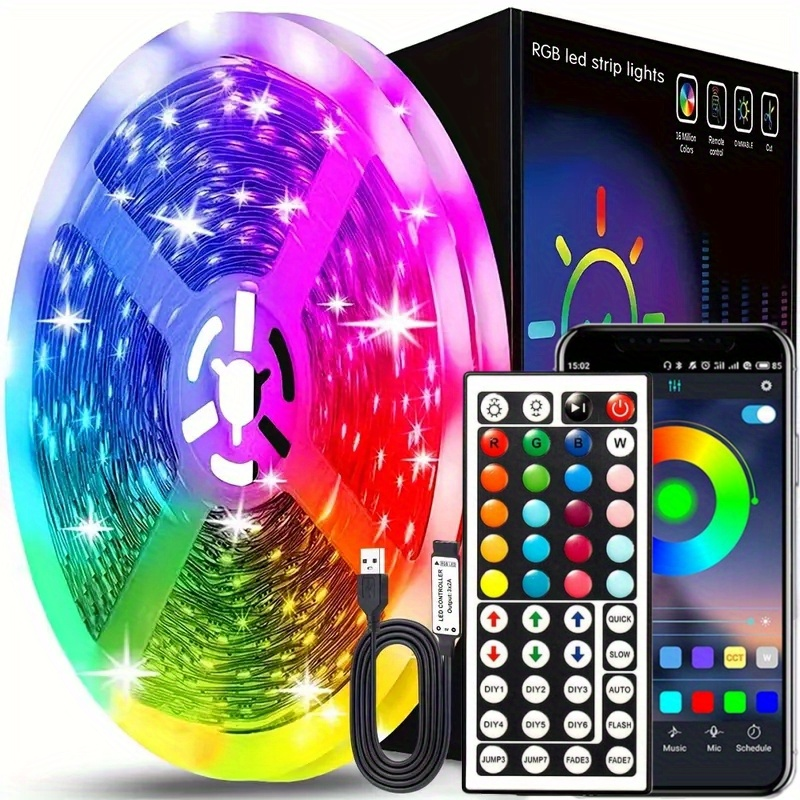 RGB LED Strip Lights Music Syn - Home Decor App Free 评论和价格