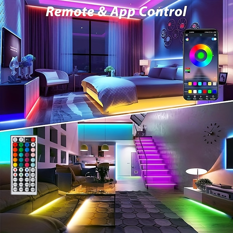 RGB LED Strip Lights Music Syn - Home Decor App Free 评论和价格