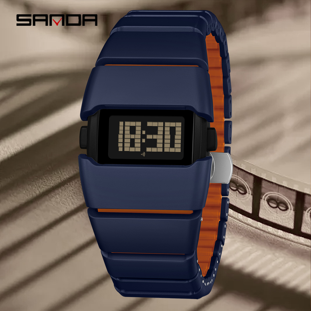 SANDA Y2K retro electronic wat - Vintage Alarm Clock 评论和价格
