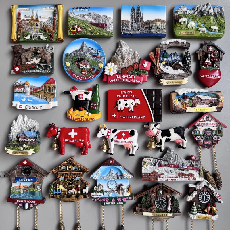 Switzerland Fridge Magnets Ber - Home Decor Zurich 评论和价格