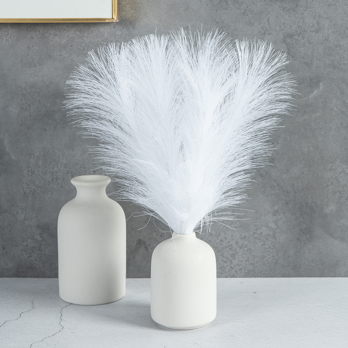 Pampas Grass Craft Bouquet Art - Pampas Grass Decor 评论和价格
