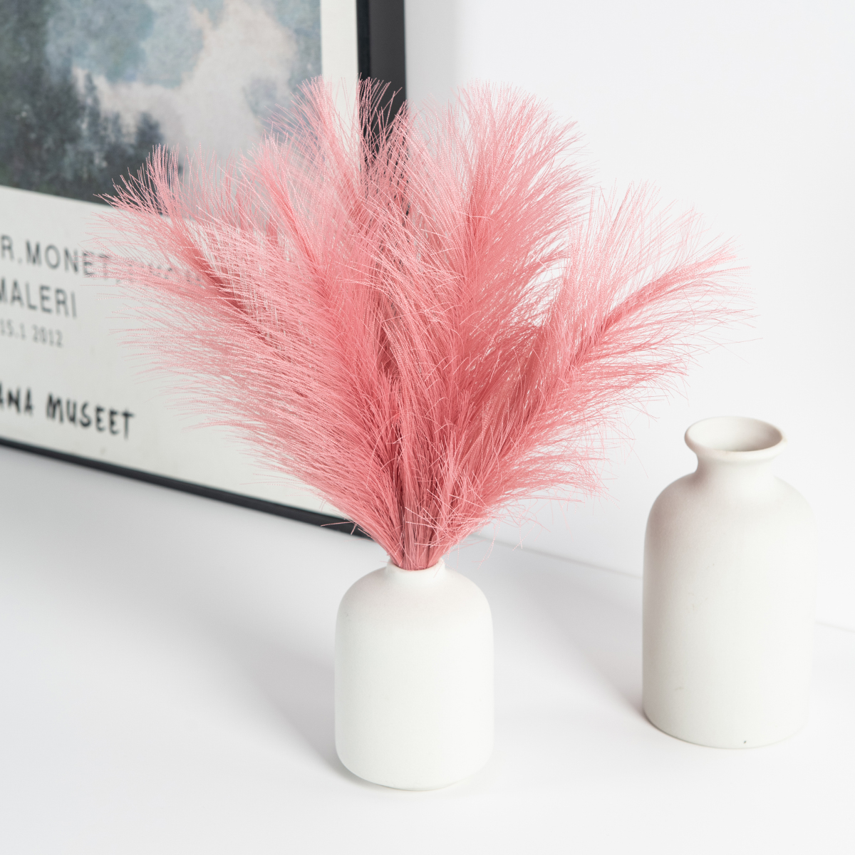 Pampas Grass Craft Bouquet Art - Pampas Grass Decor 评论和价格