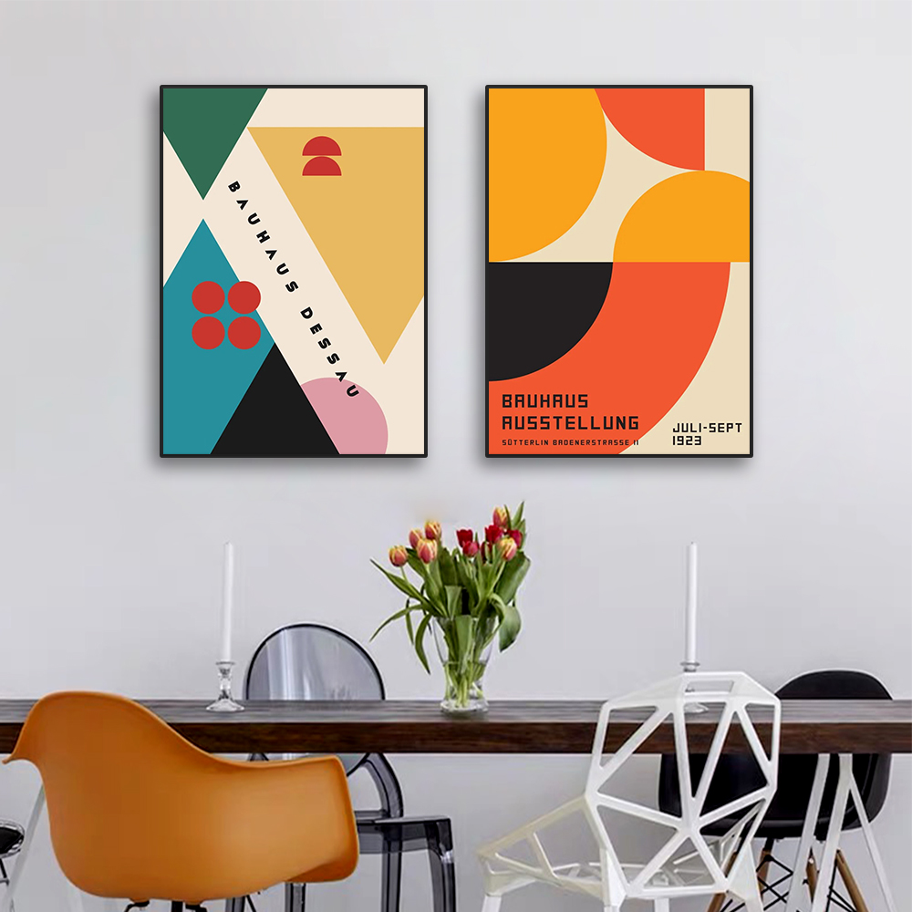 Modern Abstract Bauhaus Archit - Home Decor Trends 评论和价格